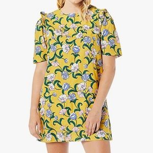 Moon River Retro Mini Shift Dress